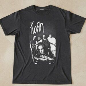 Korn Band Graphic T Shirt Alternative Metal Tee